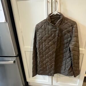 L.L. Bean Quilted Olive Jacket